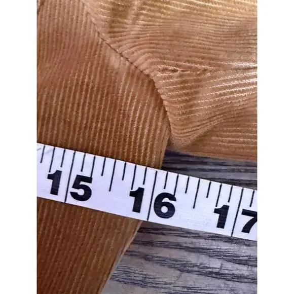 Vintage Cynthia Steffe Womens Tan Corduroy Blazer Matching Shorts Set - Size 2 - Picture 5 of 12